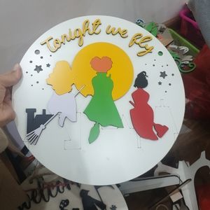 Halloween Gift , Spooky Cute Decor, Creepy Halloween Halloween Wood